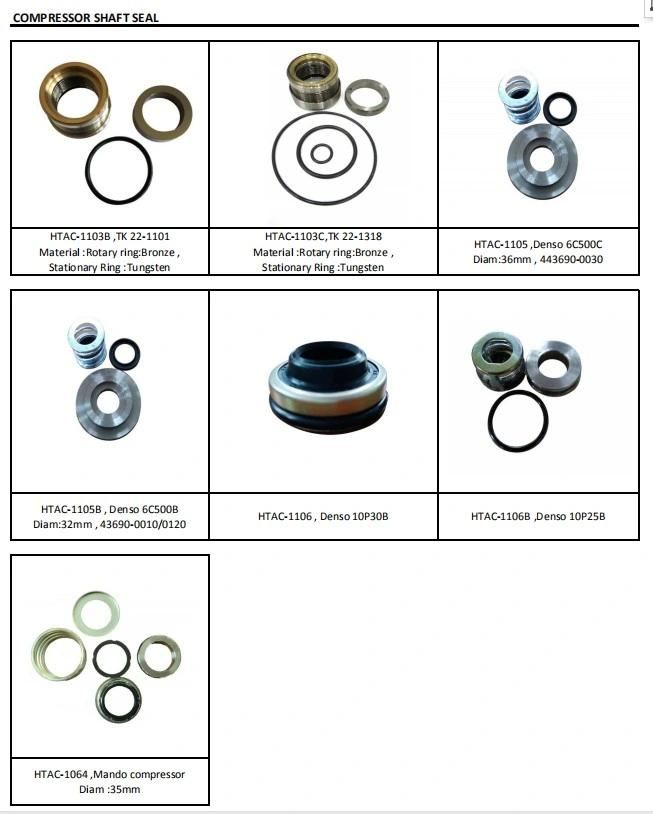 Bus AC Parts TM31 Compressor Shaft Seal 32mm