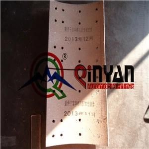 Qinyan Heavy Duty Truck 13ton Brake Lining