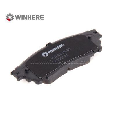 High Quality Semi-metallic Low-steel Ceramic Auto Spare Parts Brake Pad with ECE R90