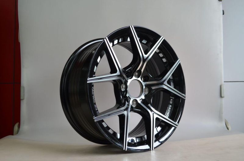 OEM/ODM 15/16 Inch 8X100/114.3 PCD Black Finish China Professional Manufacturer for Passenger Car Wheel Car Tire Alumilum Alloy Wheel Rims