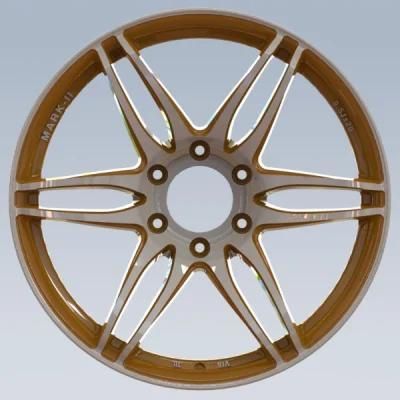 Alloy Wheel Rim for Car Aftermarket Design with Jwl Via Wholesale Custom Gold Alloy Wheels Rim Forged Wheels