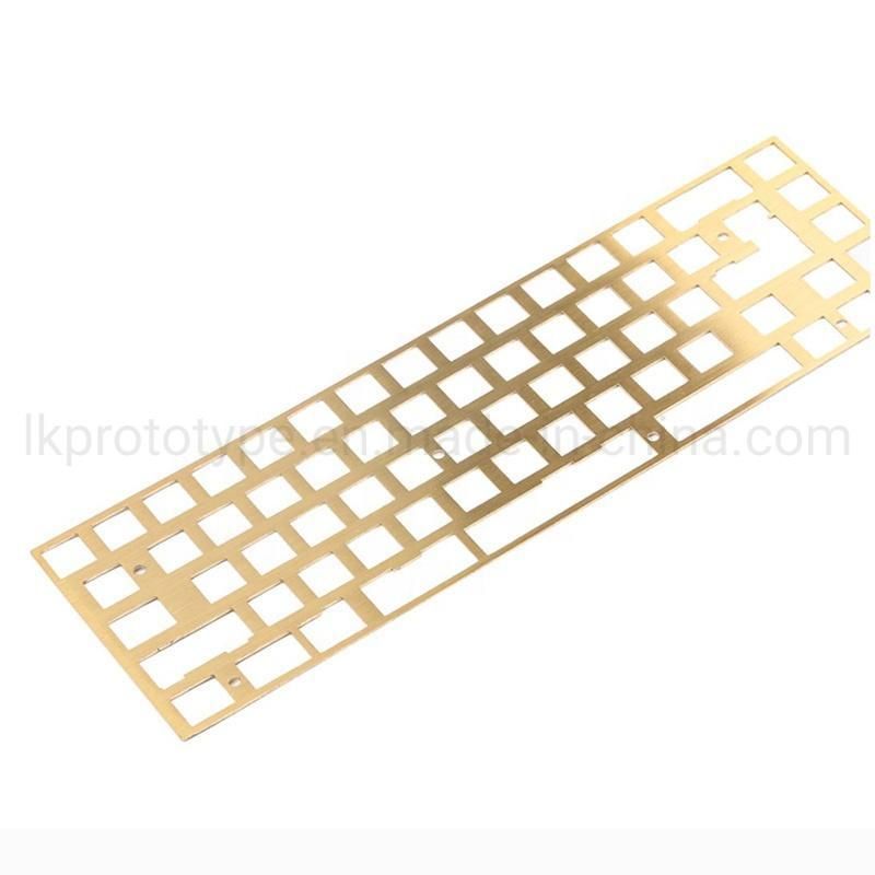 DIY Mechanical/Keyboard 61keys/Keyboard Case Aluminum CNC Machining Part Anodizing Service