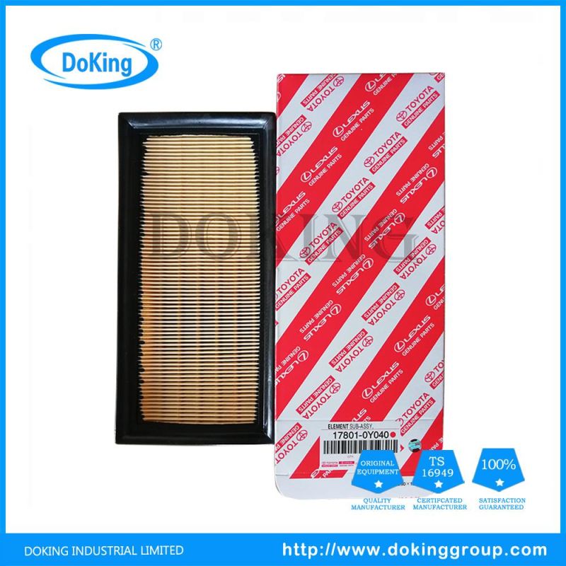 Engine Auto Parts Air Filter 17801-0y040 for Toyota