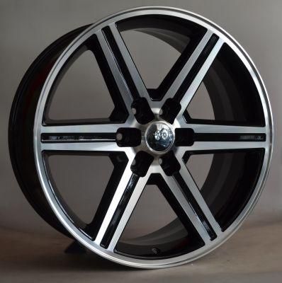 20*8.5/22*9.5/24*1.0 Inch Passenger Car Wheels 135-139.7 PCD Black Machined Face Aluminum Alloy Wheels