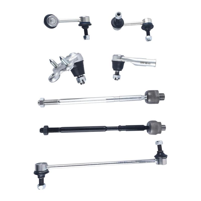 7 Pieces Suspension Kit Includes Front&Rear Stabilizer Link, Tie Rod End, Ball Joint for Honda CRV 2007-2009