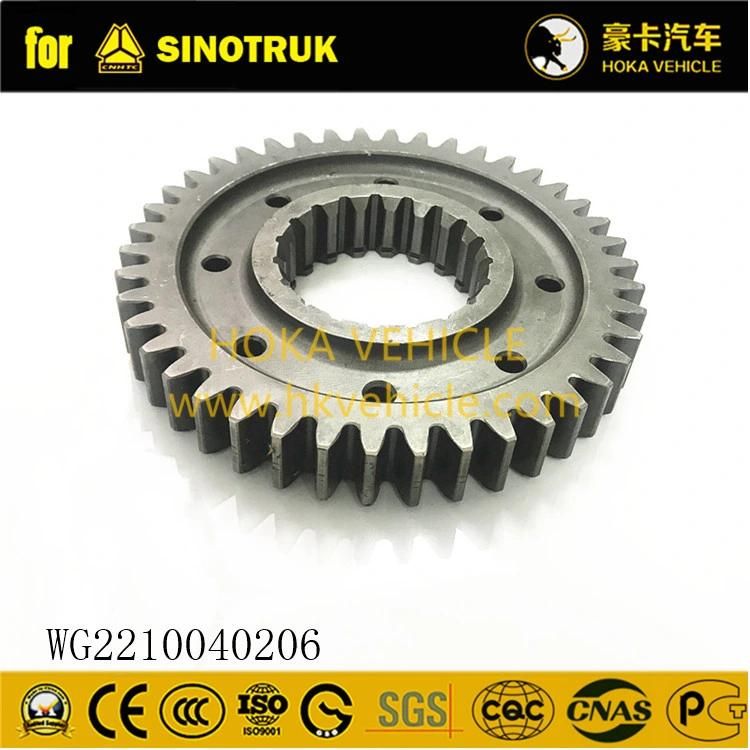 Original Sinotruk HOWO Truck Spare Parts Main Shaft 2ND Gear Wg2210040206 for All Sinotruk Heavy Truck