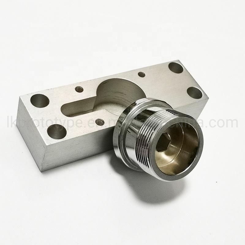 Customized Aluminum Anodized Black CNC Parts Machining Part