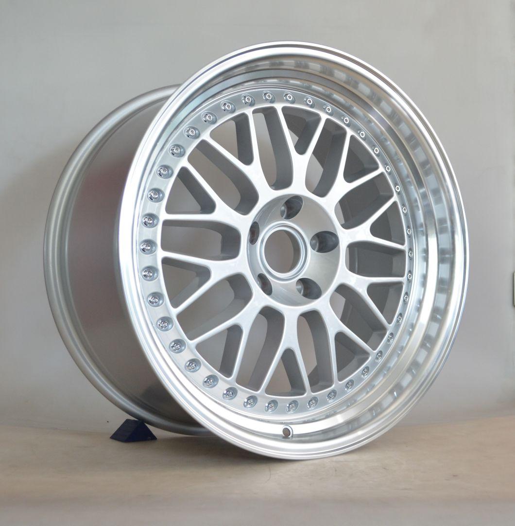 Chrome Deep Dish Staggered Alloy Wheel