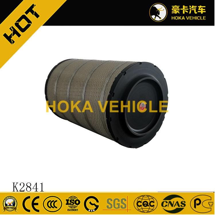 High-Quality Truck Spare Parts Air Filter PU2841 for Heavy Duty Truck