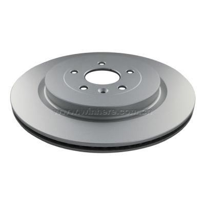 Painted/Coated Auto Spare Parts Ventilated Brake Disc with ECE R90 Ford (USA) Explorer 3.5