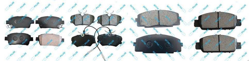 D3702 Front Brake Pads Ford Disc Brake Pads with Shim