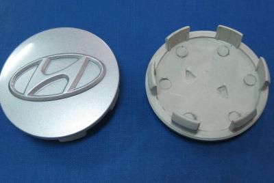 Custom chrome logo Hyundai cap wheel center cap 60mm