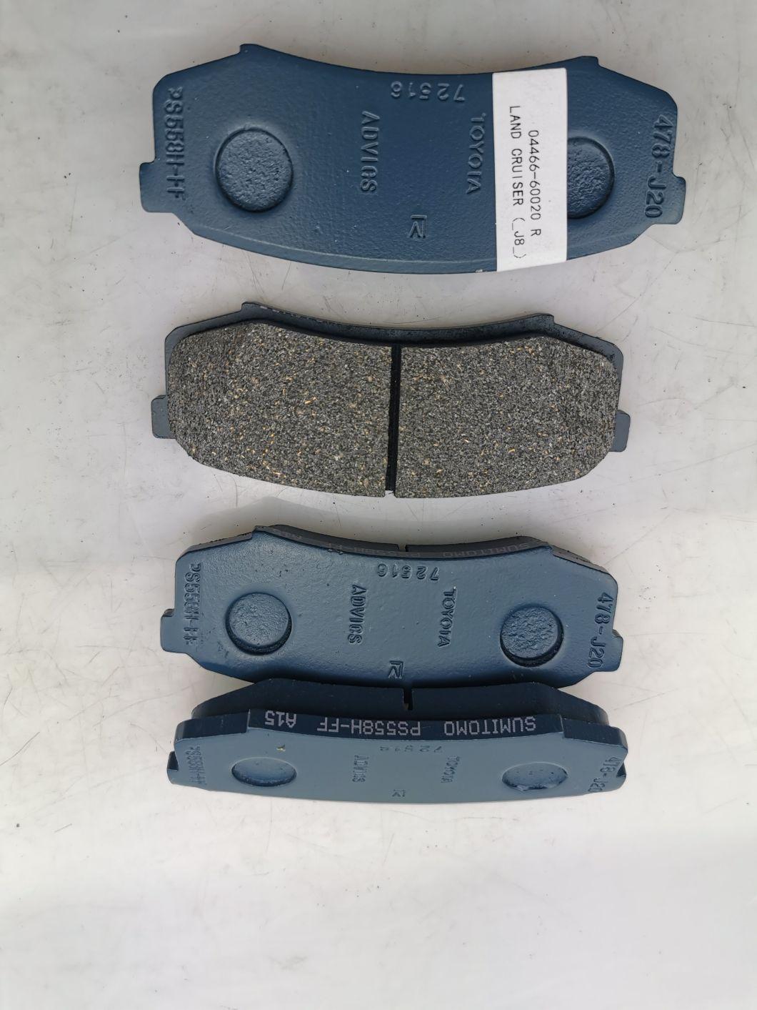 Auto Parts Original Brake Pads OEM 04465-20090 D823 for Toyota