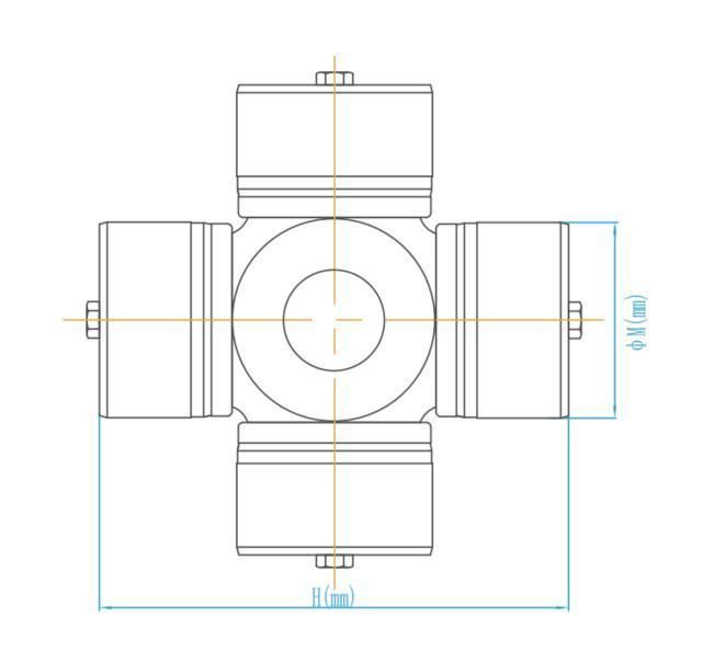 Lynnuo Uj005 Cardan Shaft Spare Parts transmission Parts