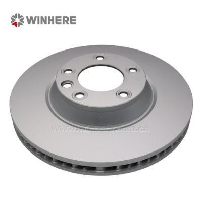 Auto Spare Parts Front-Left Brake Rotor for Audi, PORSCHE, VW ECE R90