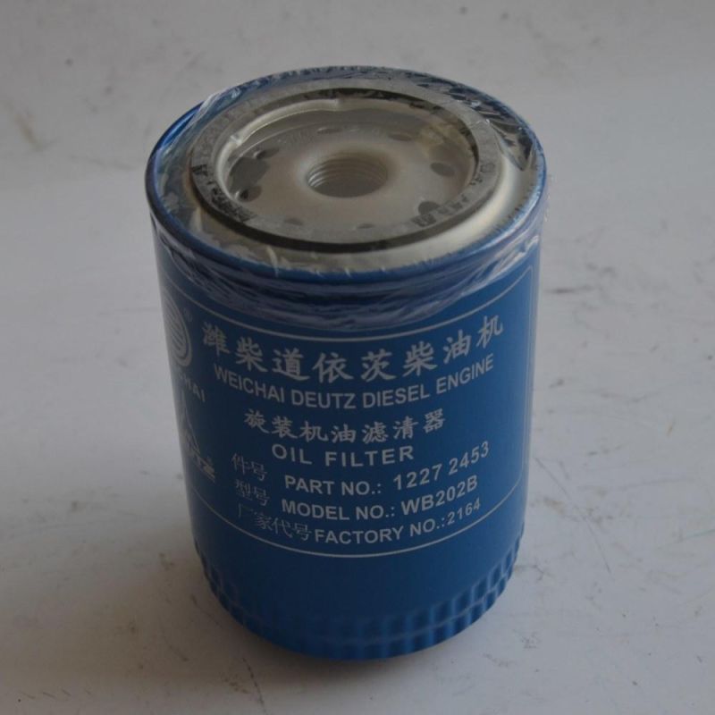 Wb202b 12272453 Heavy Duty Truck Spare Parts Deutz Oil Filter