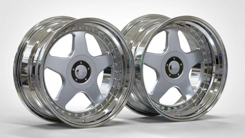 17 18 19 20 21 22 Inch Aviation Aluminum Alloy 6061 PCD5X120 Forged Car Rims