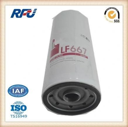 Oil Filter Auto Parts for Fleetguard Lf667 Car Accessories