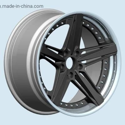 Customize Deep Concave Brushed T6061-T6 Forgingdeep Concave Brushed 22 Inch Rims