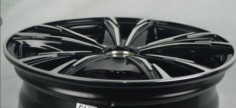 Black Machined Aluminum Rims 15 Inch 4X100 Alloy Wheels