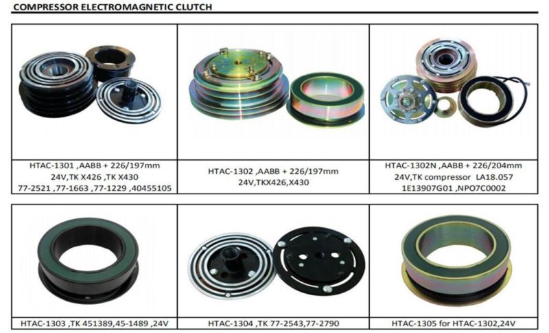 Electromagnetic Clutch Thermoking S616 Compressor Lining La18.057