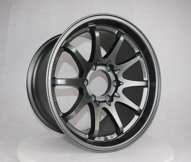 Customized Color Aluminum Casting Full Painting Wheels Rims for Auto Parts