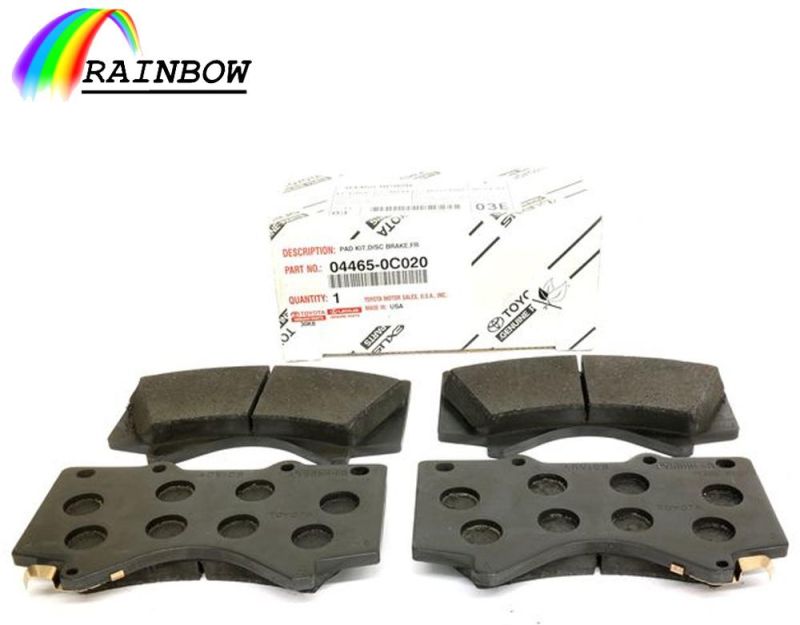 China Manufacturer Braking System 04465-0c020 Racing Pad/Brake Pad Rear Disc/Braking Block/Brake Lining for Toyota