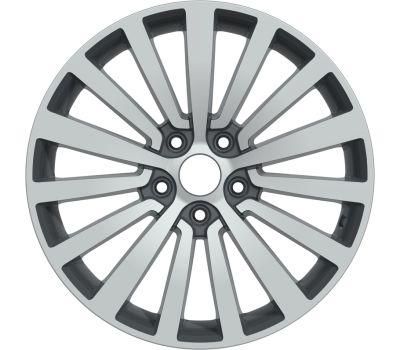 18*7.5 Inch 5*114.3 PCD Passenger Car Rims Black Machined Face Aluminum Alloy Wheel