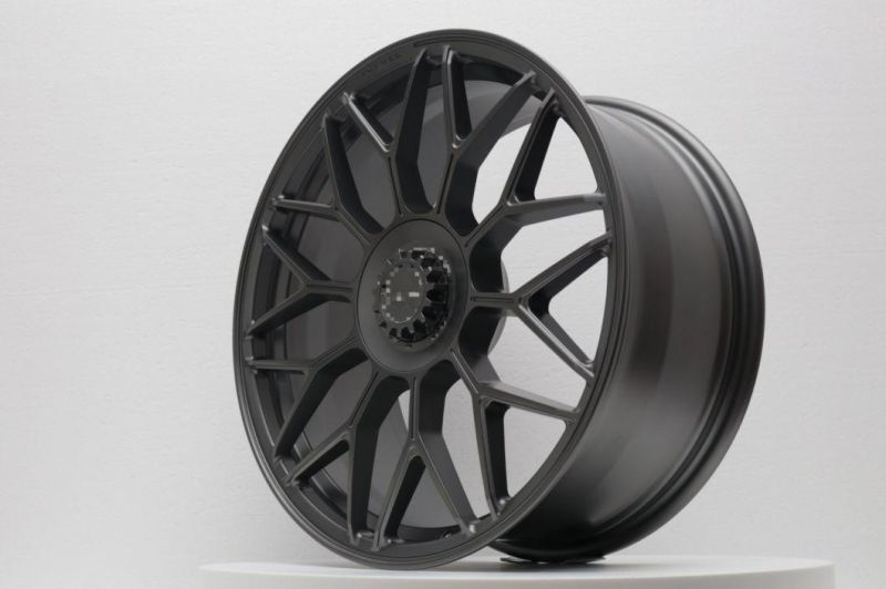 Manufacturer 18X8.5 18X9.5 5X112 Silver Matt Black Gunmetal Machine Face Car Aluminium Alloy Wheels Car Forged Wheels