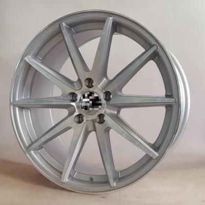 Top Selling Rims New Car Wheel 18X9.5 18X10.5 Inch with PCD 5X100 5X120 5X114.3 Color Black