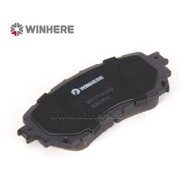 High Quality Semi-metallic Low-steel Ceramic Auto Spare Parts Brake Pad with ECE R90