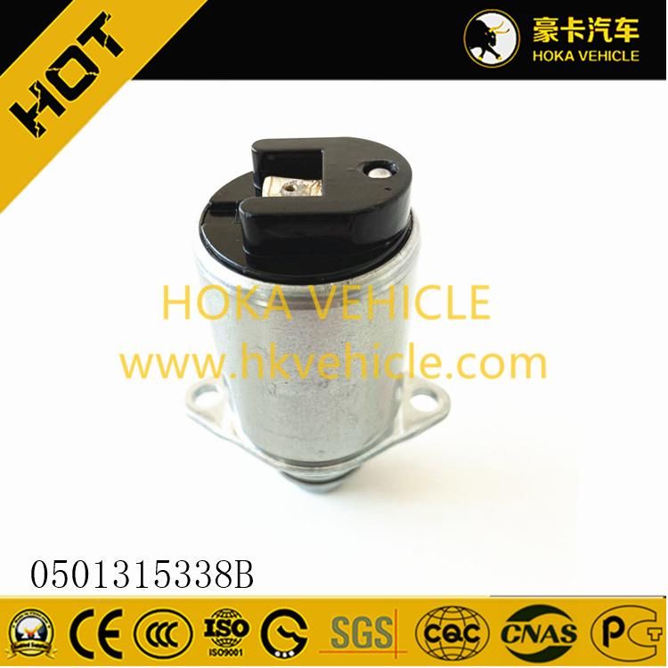 Original and Genuine Wheel Loader Spare Parts Electromagnetic Valve 0501315338b for XCMG Wheel Loader