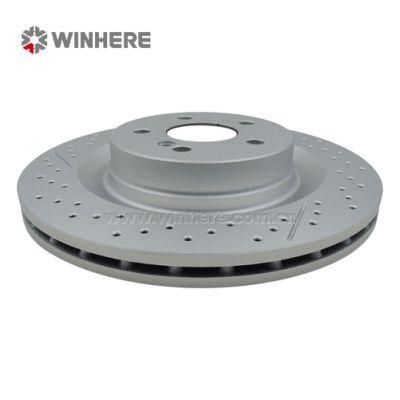 Auto Spare Parts Rear Brake Disc for MERCEDES-Benz ECE R90