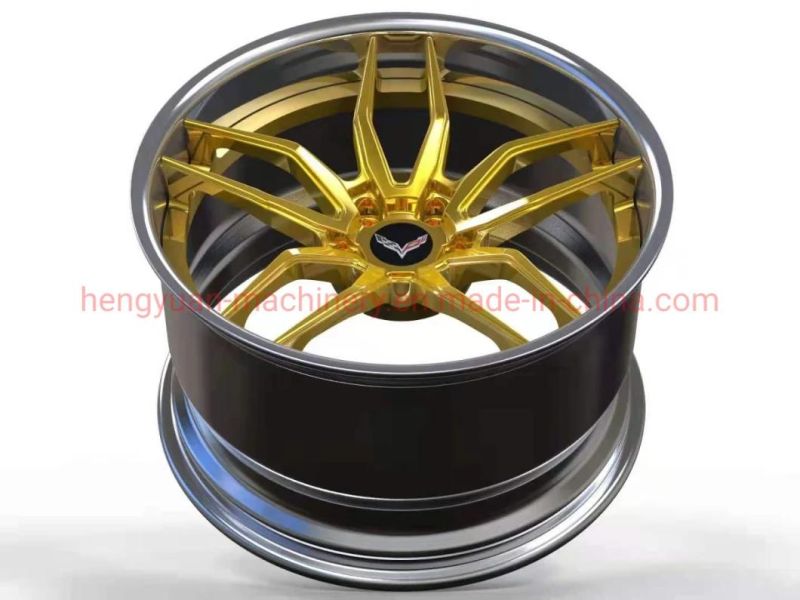 Creative Design Aluminum Alloy Customized Forged Wheel Rims Passenger Car Tires Hub Wholesale Factory