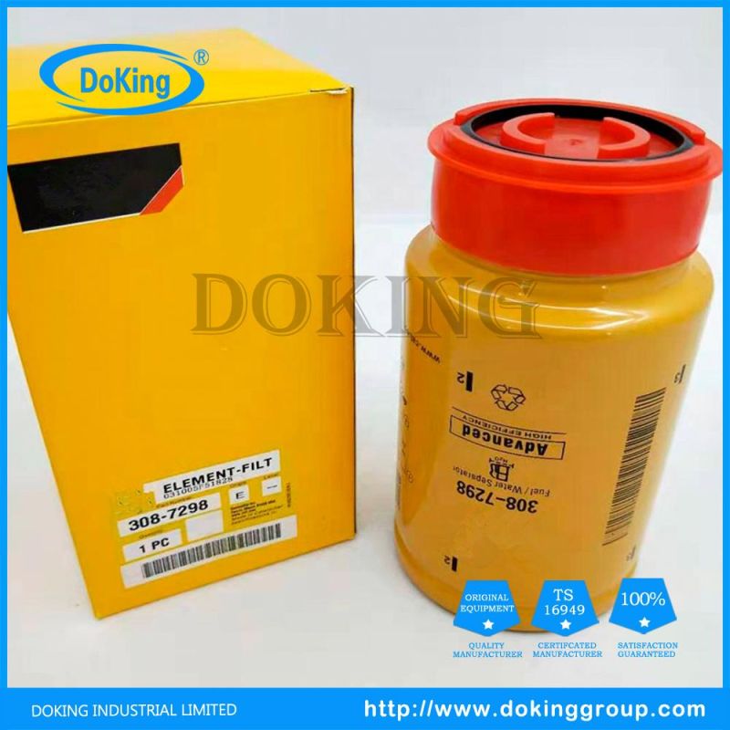 Excavator Diesel Engine Fuel Filter 308-7298 for Cat