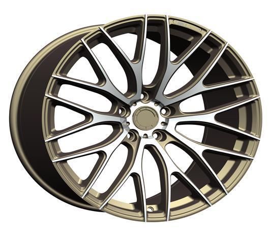 OEM/ODM Professional Manufacturer Alloy Wheel Rims 20" PCD 5X112-120 Black Machined Face Car Tires Alloy Rims