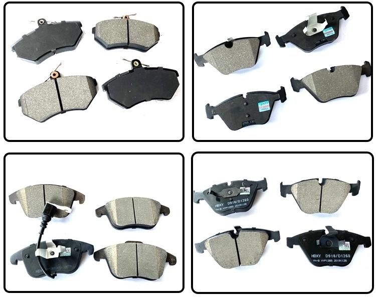 D988 D3396 Car Brake Pad for South Africa Market