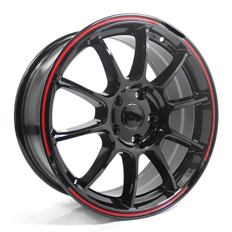 Red Clearcoat 17X7.5 Alloy Wheel Replica