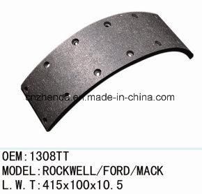 1308tt High Quality Asbestos Free Brake Lining