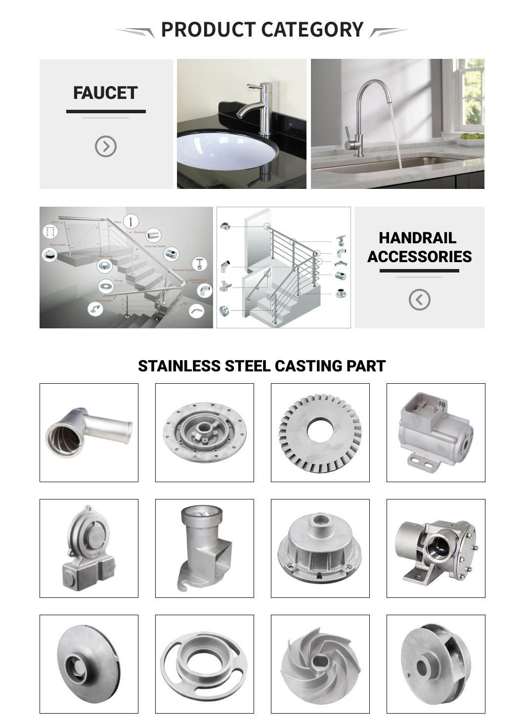 Stainless Steel CF8m 304 Casting Engine Auto Spare Casting Parts