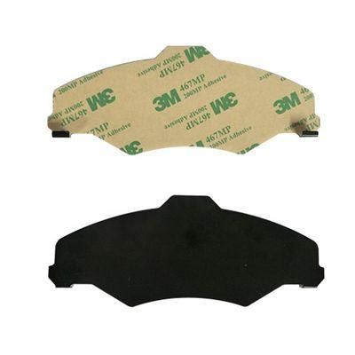 Anti-Noise Front Brake Pad Shims Rear Brake Pad Shims