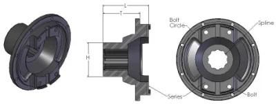 Wing Style Flange Yoke