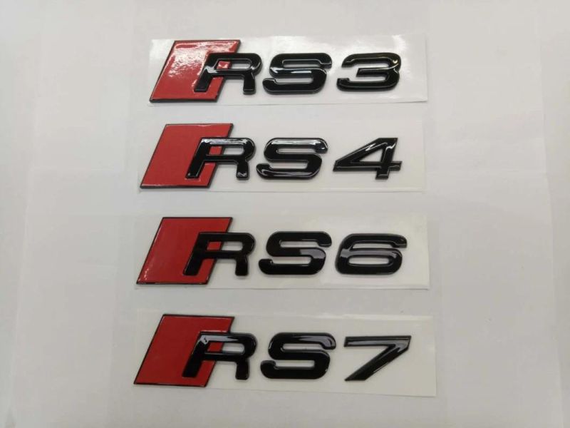 Best Price Car Logo Letter Label Sticker Car Badges for SQ5