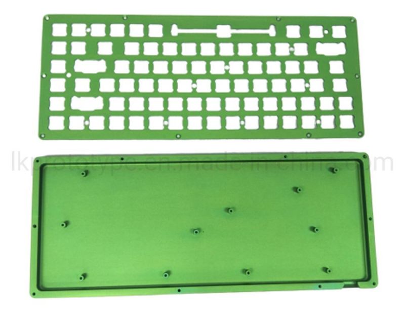 CNC Machining Aluminum Alloy Multi-Color Custom Mechanical Keyboard Machining Part