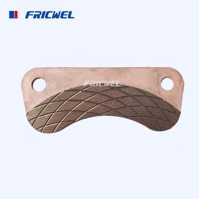 Fricwel High Quality Copper Friction Disc Sintered Pads Tg1204.434.1 for Tractors
