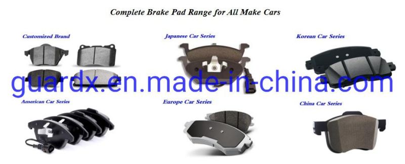 High Quality Warranty Semi-Metal Auto Truck Brake Pads 41060-C8186