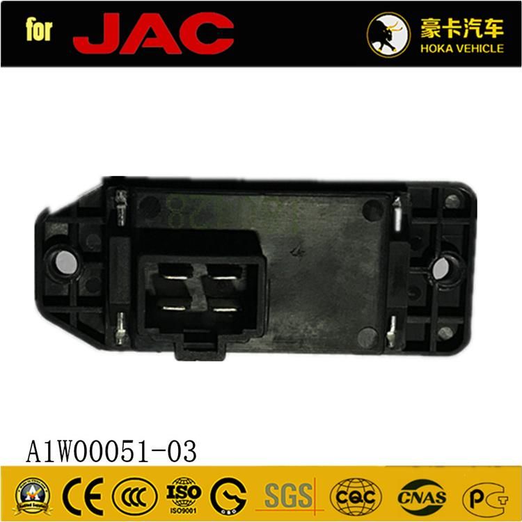 Original and High-Quality JAC Heavy Duty Truck Spare Parts Warm Wind Resistance A1w00051-03