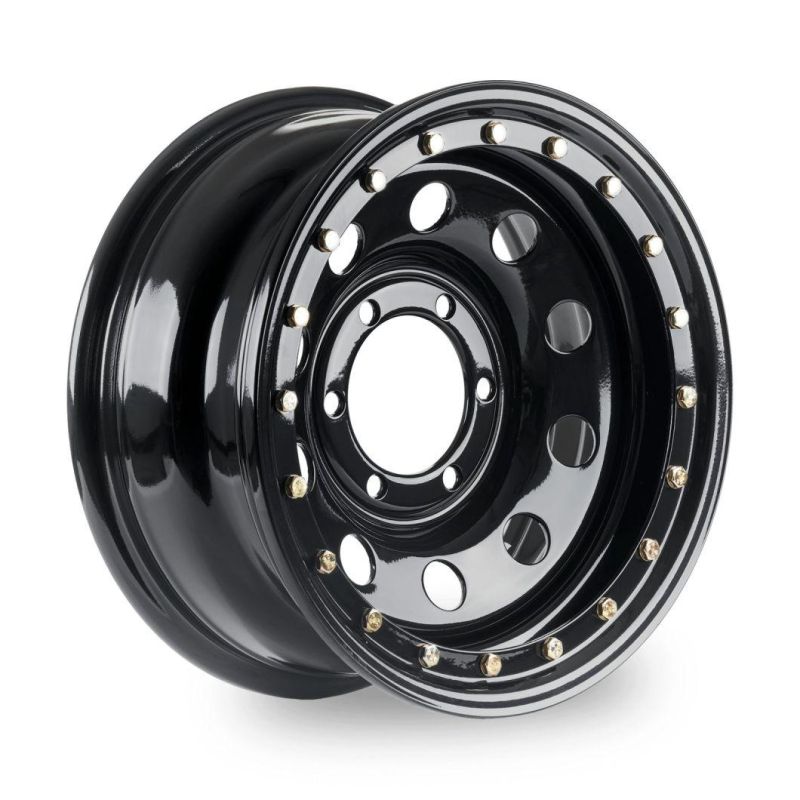 Black Beadlock Steel Wheels Modular Wheel 16X7" 6X139.7