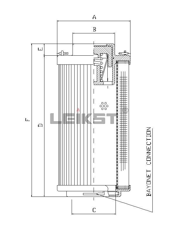 Hydraulic Oil Filter Element DMD0030b40b/SL090b40b/Rvr190b25b_RS024b25b Industrial Filter Cartridge 53c0197