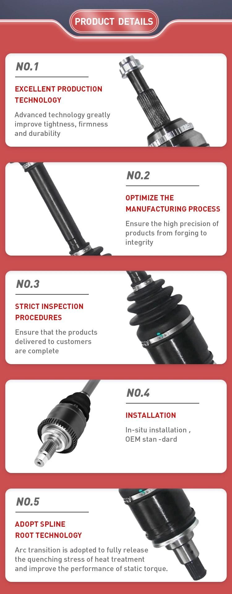 Gjf out CV Joint for Hyundai Sonata NF 05- Hy-1-004A